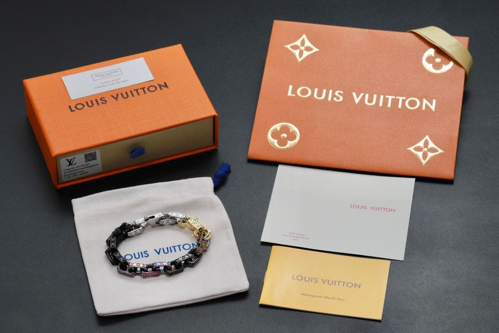 18K Louis Vuitton Street Style Chain Bracelet