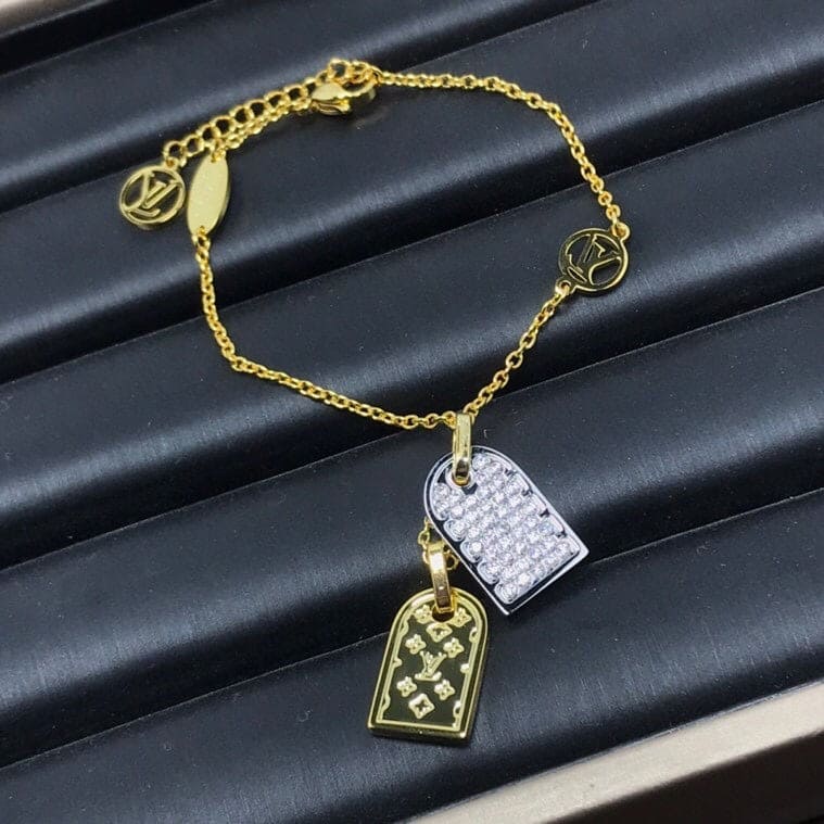 18K Louis Vuitton Nanogram Bracelet