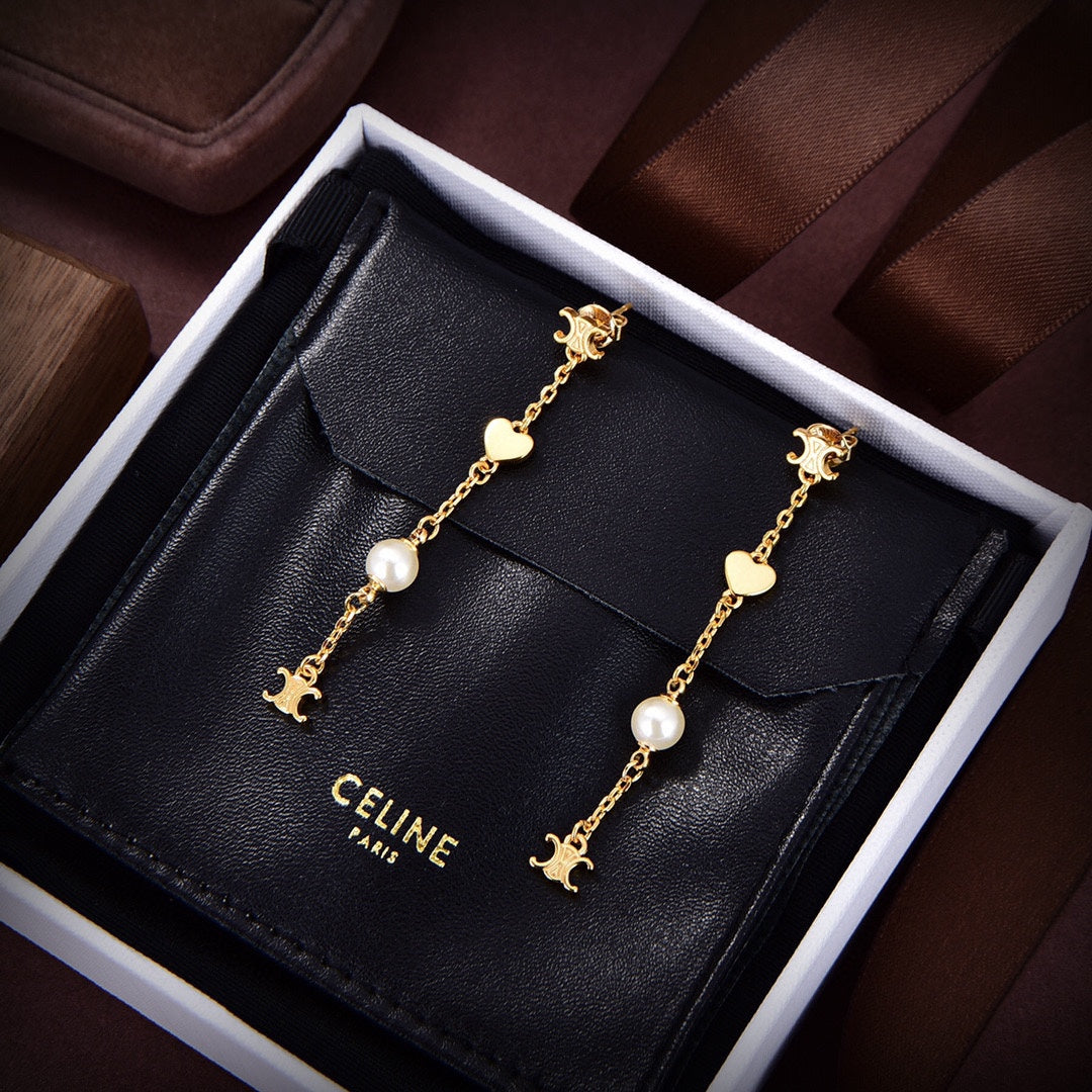 18K Celine Earrings