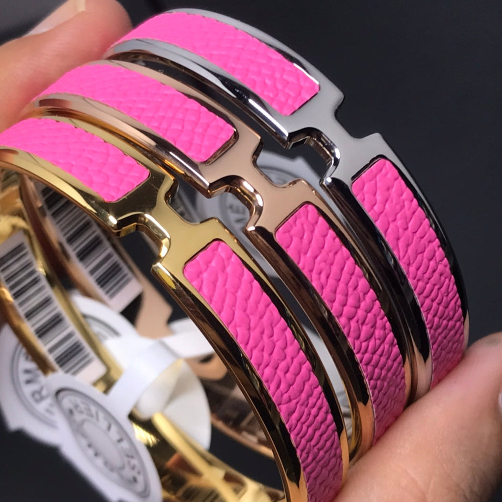 18K Olympe Pink Hermes Bracelet
