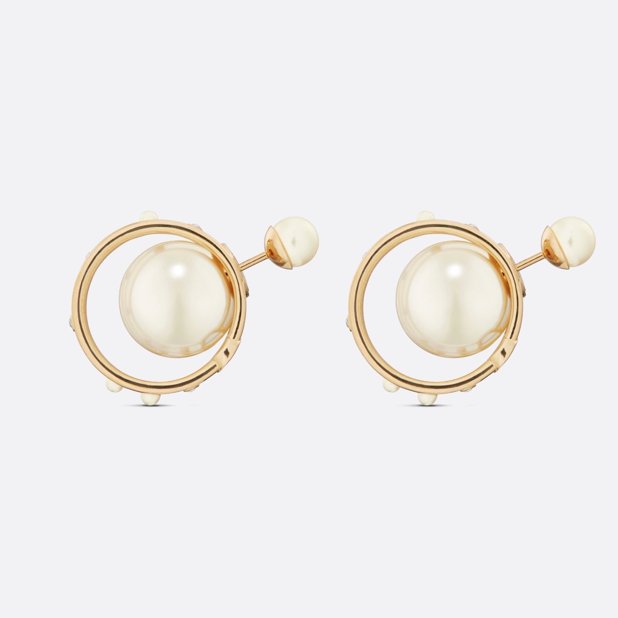 18K Dior D-Backstage Earrings