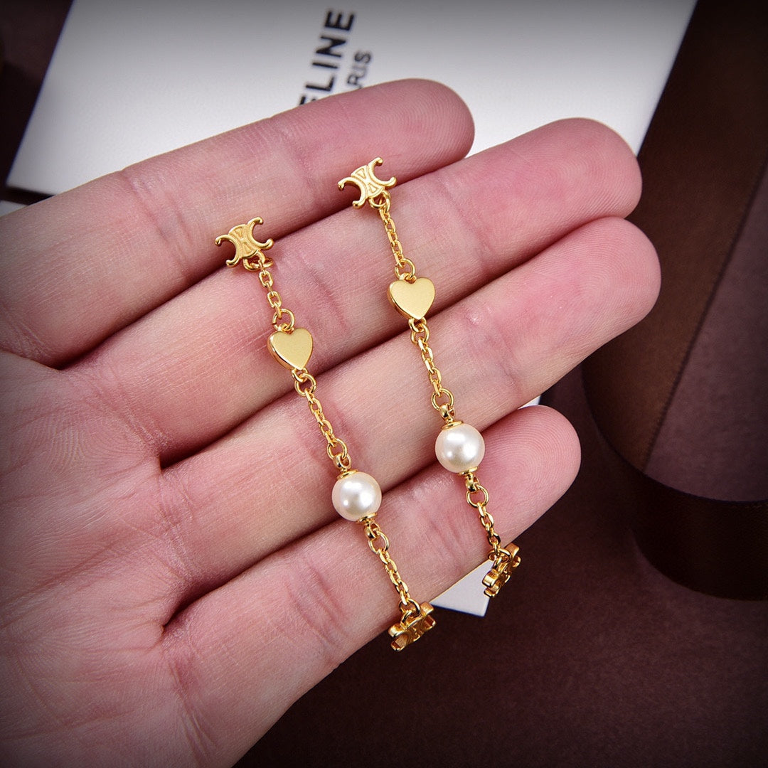 18K Celine Earrings
