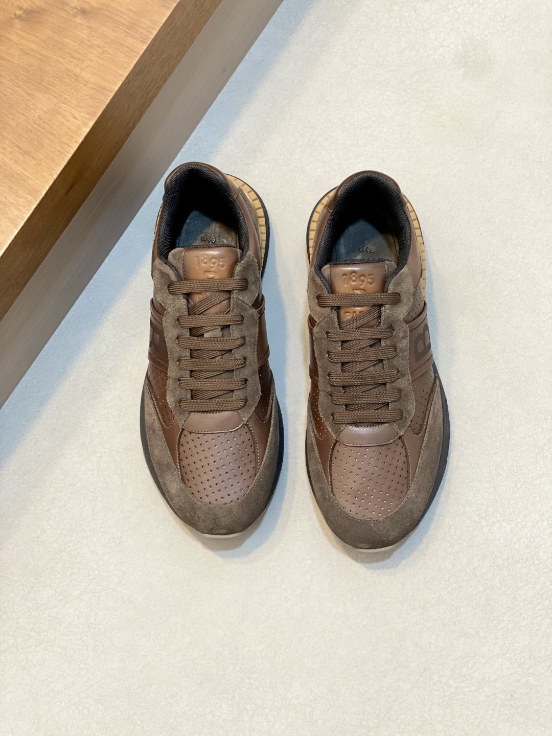Berluti Sport Track Low-Top Sneakers — front